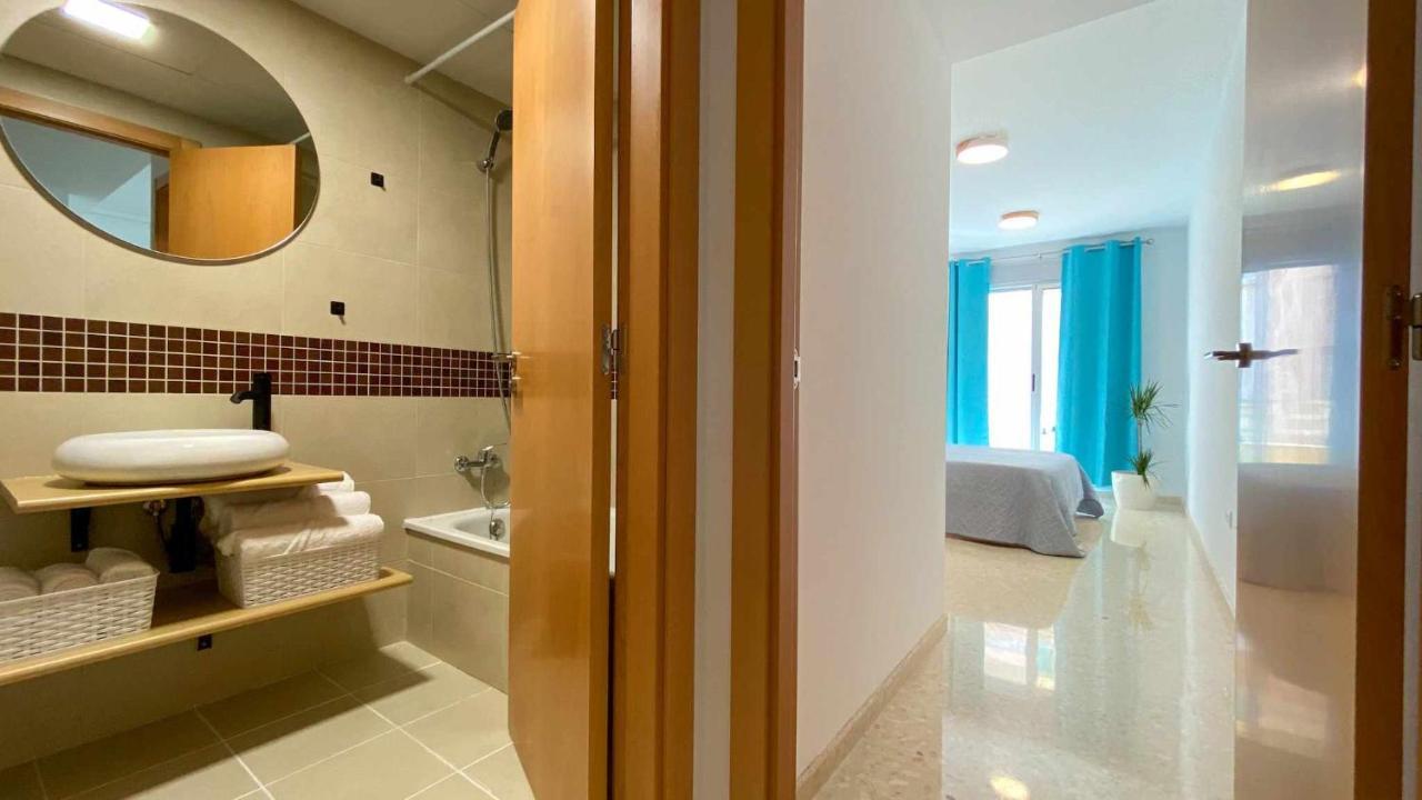 Apart Port Arenal Con Terraza Y Piscina Burriana Exterior foto